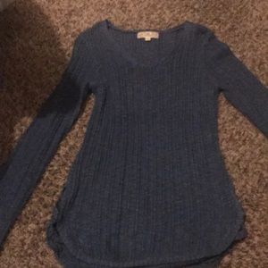 Blue light weight sweater